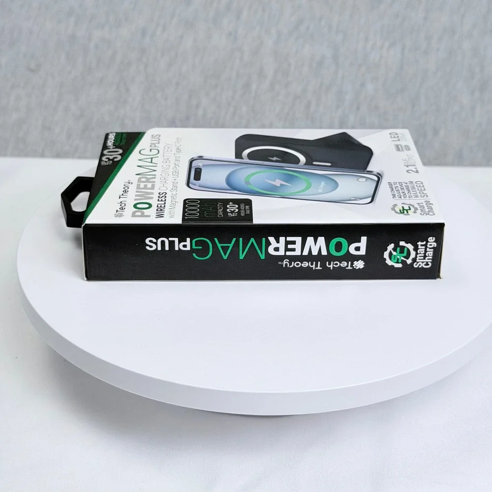 Tech Theory PowerMAG Plus 10000mAh Wireless Charging Battery Magnetic Stand